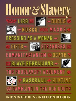 cover image of Honor and Slavery
